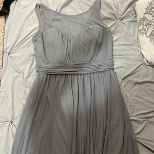 Grey Bridesmaid Dress